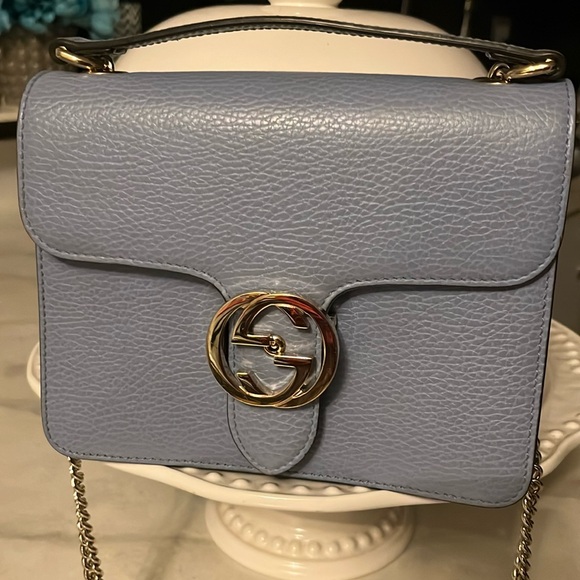 Gucci Interlocking GG Shoulder/Crossbody Bag - Picture 1 of 16